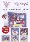 Jolly Nation CHRISTMAS DIE CUT Box Cards Multi Pack